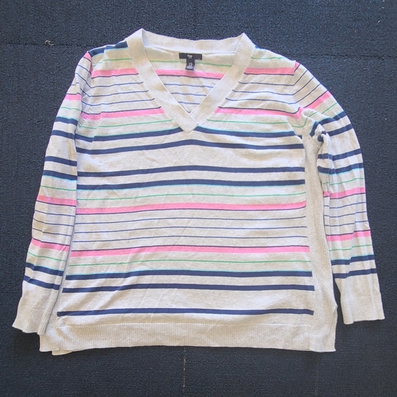 Gap XL Striped Lightweight Sweater - Picture 3 of 5